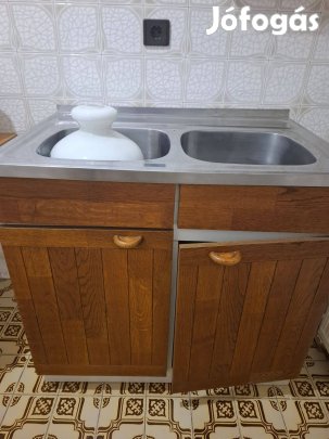 Konyhai mosogató szekrény + konyhai szekrény eladó