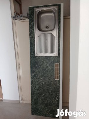 Konyhai munkalap, beépített KO mosogatóval eladó