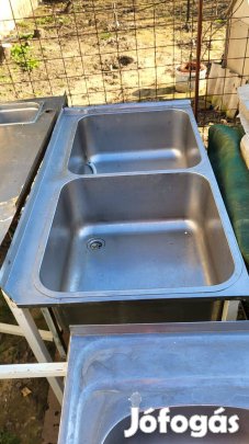 Konyhai rozsdamentes asztalok és mosogatók olcsón!