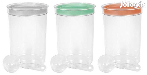 Konyhai tárolódoboz szett 7 db mérőkanállal 1,7 L 735520992
