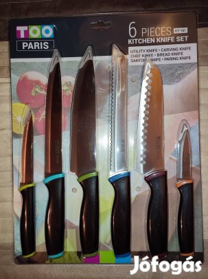 Konyhakés készlet kicsitől nagyig 6 db-os bontatlan