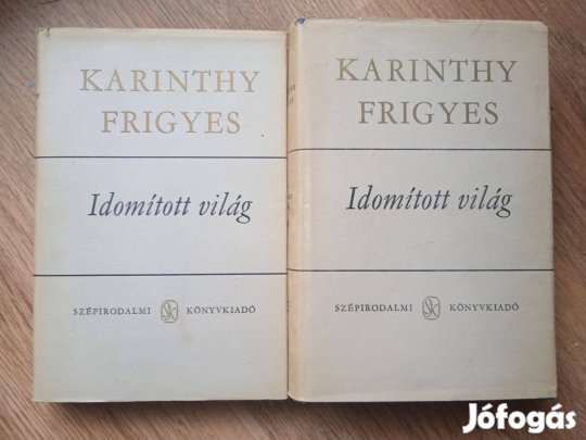 Könyv Karinthy Frigyes Idomított világ I.-II