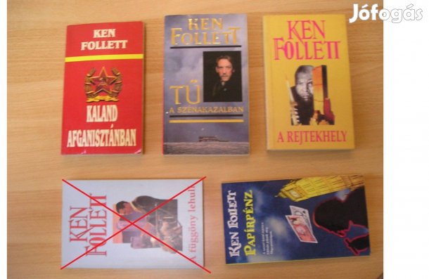 Könyv: Ken Follett könyvei III. - 4 könyv
