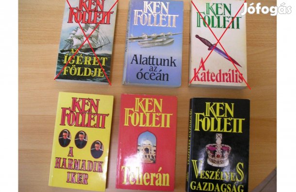 Könyv: Ken Follett könyvei II. - 4 könyv