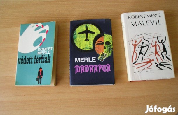 Könyv: Robert Merle könyvei - 3 könyv