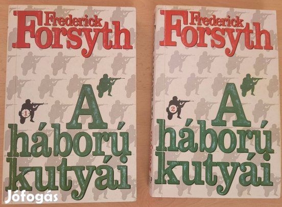 Könyv - Frederick Forsyth - A háború kutyái 1-2