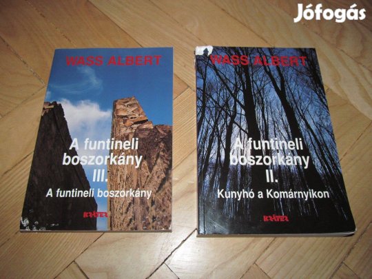 Könyv - Regény: Wass Albert A funtineli boszorkány II. és III. rész