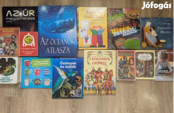Könyv eladó! (14db) külön-külön is vásárolhatóak! Akció lejjebb!
