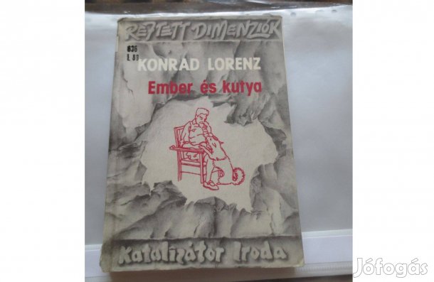 Könyv eladó ( Konrad Lorenz: Ember és kutya )