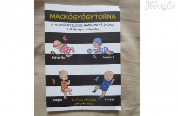 Könyv eladó ( Kovács Andrea: Mackógyógytorna )