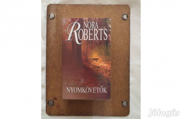 Könyv eladó ( Nora Roberts: Nyomkövetők )
