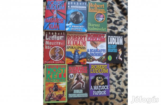 Könyv eladó ( Robert Ludlum könyvek )