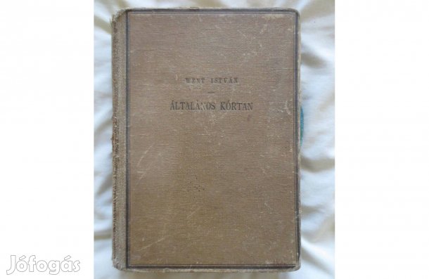 Könyv eladó ( Went István : Általános kórtan )