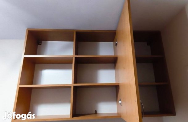 Könyv és egyéb tároló polcos szekrény eladó!