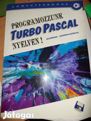 Könyv újszerű Programozzunk Turbo pascal nyelven 1900Ft Veszprém