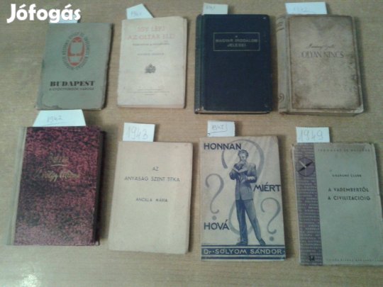 Könyvcsomag 1940-1949-ből