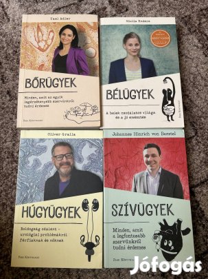 Könyvcsomag 4 db