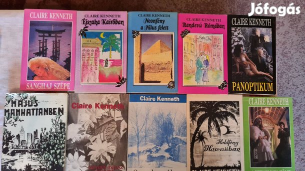 Könyvcsomag Claire Kenneth