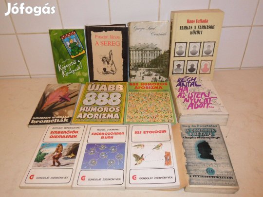 Könyvcsomag ( 12 db.) eladó