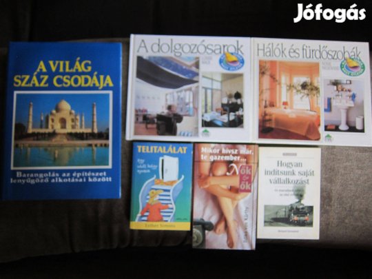 Könyvcsomag - 6db. könyv