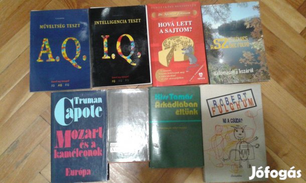 Könyvcsomag: lakberendezéstől Az ember tragédiájáig, eladó