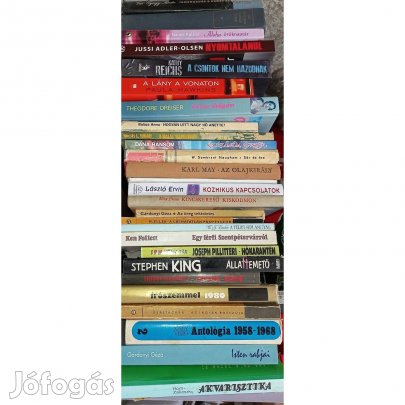 Könyvcsomag (lista a leírásban)