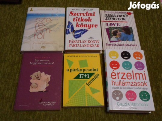 Könyvcsomag a szerelemről, párkapcsolatról, szeretetről