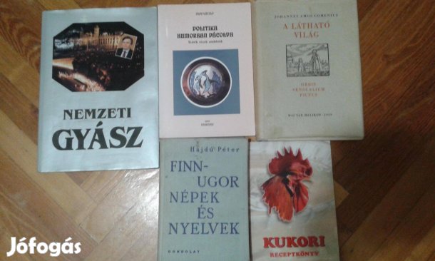 Könyvcsomag jó állapotban eladó