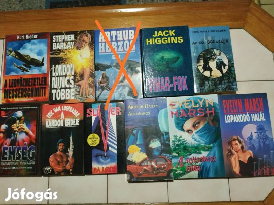 Könyvek 500 Ft/db