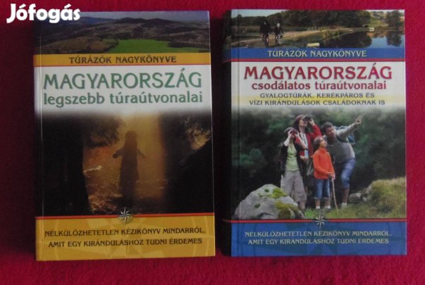 Könyvek Magyarország túraútvonalairól eladók