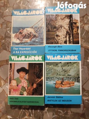 Könyvek Világjáró sorozat