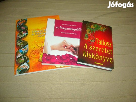 Könyvek a szeretetről 3 db