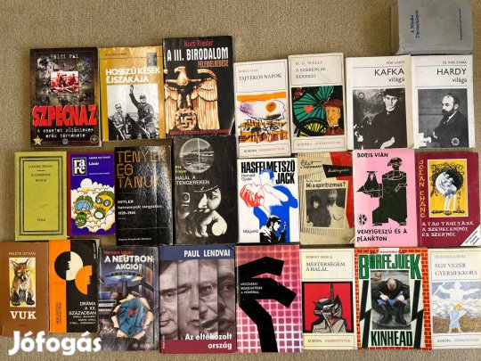 Könyvek könyv Vuk hardy kafka merle hernádi defoe lendvai nemere