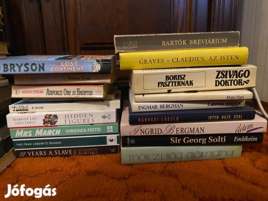 Könyvek magyar, orosz és angol nyelven