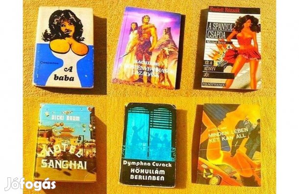 Könyvek vegyesen I - 6 kötet