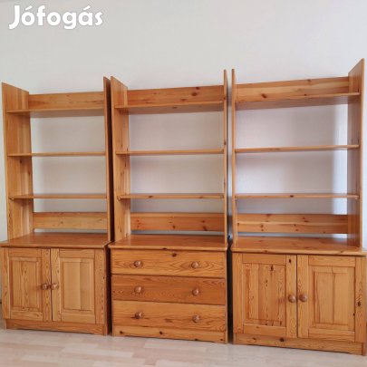 Könyvespolc szekrény