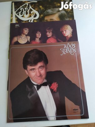 Koós János bakelit lemezek