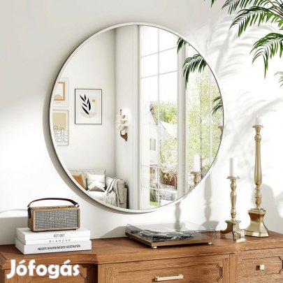 Kör alakú tükör 60cm fehér FUR-1712-2