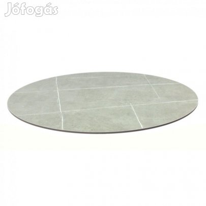 Kör asztallap 110 cm Szürke márvány T28894-2-7259