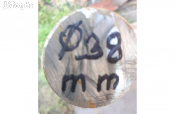 Köracél 38 mm-es átmérővel eladó !