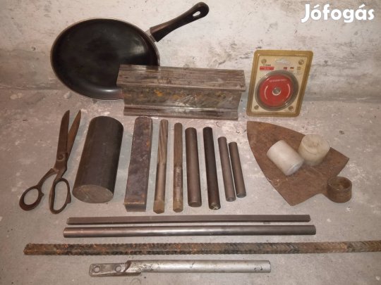 Köracél vas anyag és régi tárgyak 