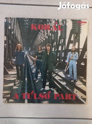 Korál bakelit lemez 