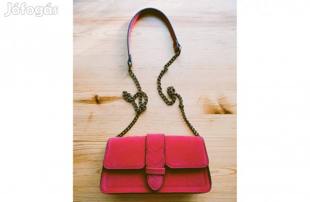 Korall színű crossbody táska