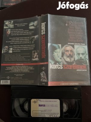 Korcs szerelmek thriller vhs kistok 