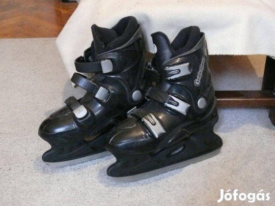 Korcsolya 36-37-es, műanyag, 3 csatos eladó