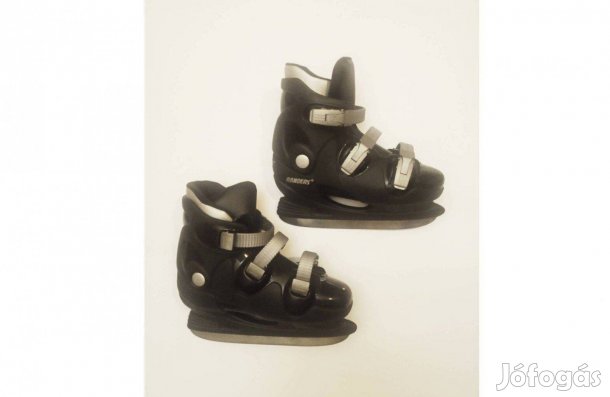 Korcsolya, jégkorcsolya, 38-as méretű, fekete színű. Randers márka.Új