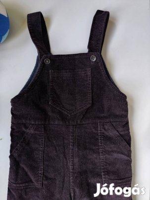 Kord kantáros nadrág, bélelt