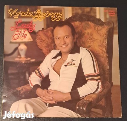 Korda Gyögy: Lady N című bakelit lemeze újszerű állapotban