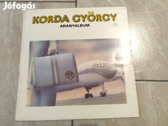 Korda György Aranyalbum-bakelit hanglemez