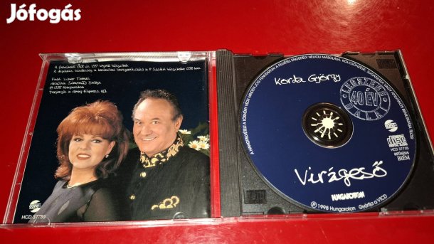 Korda György Virágeső Legszebb 40 év dalai Cd 